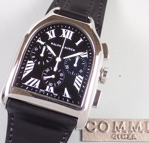 ラルフローレン スティラップ Ref.RLR0030700 ブラック文字盤 中古 ralphlauren 商品画像1