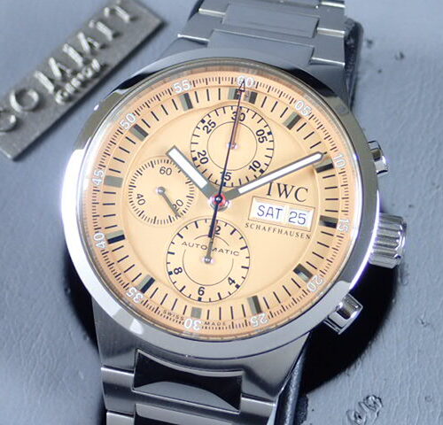 IWC ラトラパンテ Ref.IW371513 ピンク文字盤 中古 rattrapante 商品画像1