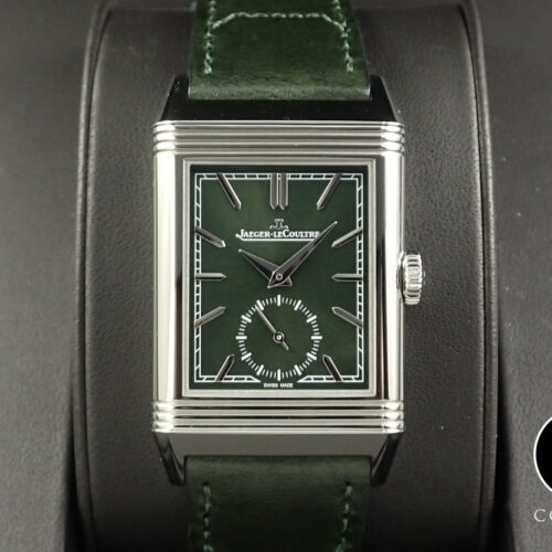 ジャガールクルト レベルソ トリビュート スモールセコンド Ref.Q3978430 グリーン文字盤 美品 8TZF5F3P 商品画像1