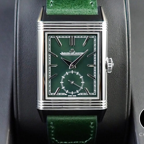 ジャガールクルト レベルソ トリビュート スモールセコンド Ref.Q3978430 グリーン文字盤 極美品 H3KTZRHK 商品画像1