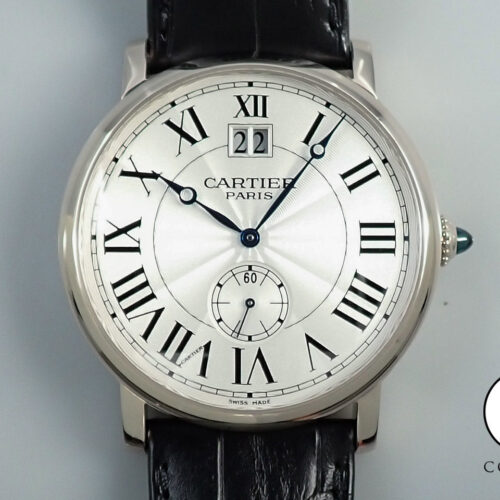 カルティエ ロトンド ラージデイト CPCP Ref.W1550751 シルバー文字盤 美品 2U690PJJ 商品画像1