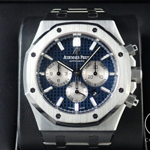 オーデマピゲ ロイヤルオーク クロノグラフ Ref.26331ST.OO.1220ST.01 ステンレススチール ブルー文字盤 商品画像1