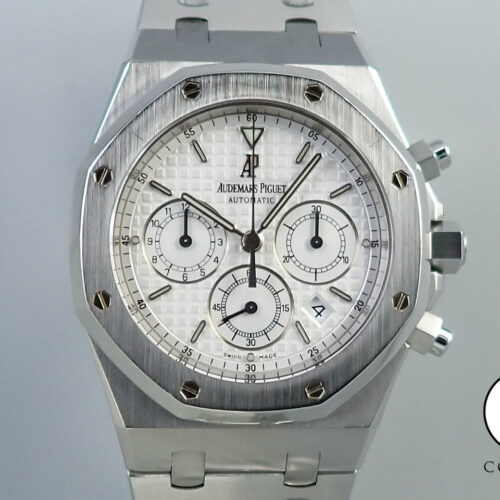 オーデマピゲ ロイヤルオーク クロノグラフ Ref.25860ST.OO.1110ST.05 ステンレススチール ホワイト文字盤 商品画像1