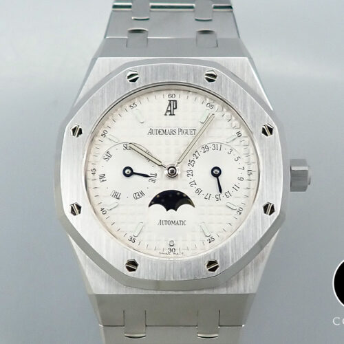 オーデマピゲ ロイヤルオーク デイデイト ムーンフェイズ Ref.25594ST.OO.0789ST.05 ステンレススチール ホワイト文字盤 商品画像1