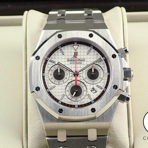 オーデマピゲ ロイヤルオーク クロノグラフ Ref.26300ST.OO.1110ST.06 ステンレススチール シルバーブラック文字盤 商品画像1