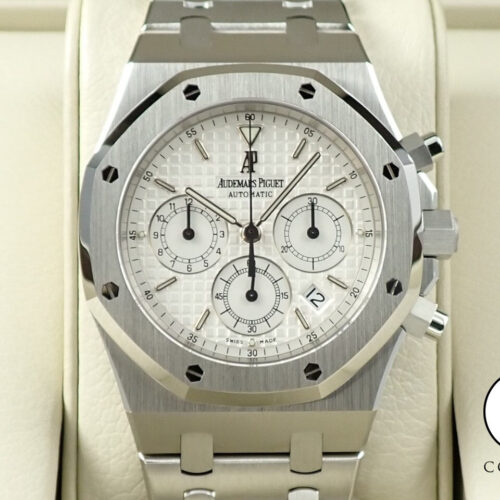 オーデマピゲ ロイヤルオーク クロノグラフ Ref.25860ST.OO.1110ST.05 ステンレススチール ホワイト文字盤 商品画像1
