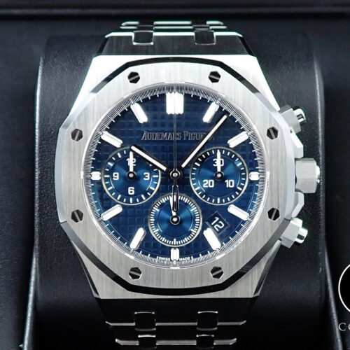 オーデマピゲ ロイヤルオーク クロノグラフ Ref.26715ST.OO.1356ST.01 ステンレススチール ナイトブルー文字盤 商品画像1