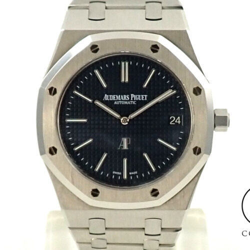 オーデマピゲ ロイヤルオーク エクストラ シン Ref.15202ST.OO.1240ST.01.A ステンレススチール ブルー文字盤 商品画像1