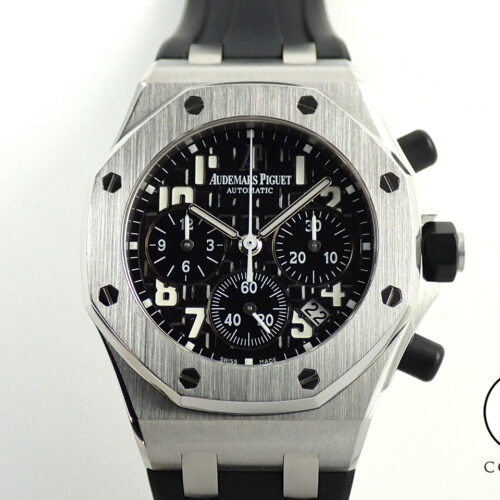 オーデマピゲ ロイヤルオーク オフショア クロノグラフ Ref.26283ST.OO.D002CA.01 ステンレススチール ブラック文字盤 商品画像1