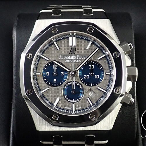 オーデマピゲ ロイヤルオーク クロノグラフ Ref.26331IP.OO.1220IP.01 チタン/プラチナ スレートグレー×ブルー文字盤 商品画像1