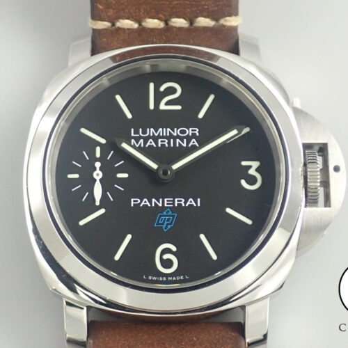 パネライ ルミノール マリーナ ロゴ 3デイズ アッチャイオ Ref.PAM00777 ブラック文字盤 中古 0P04TZFW 商品画像1