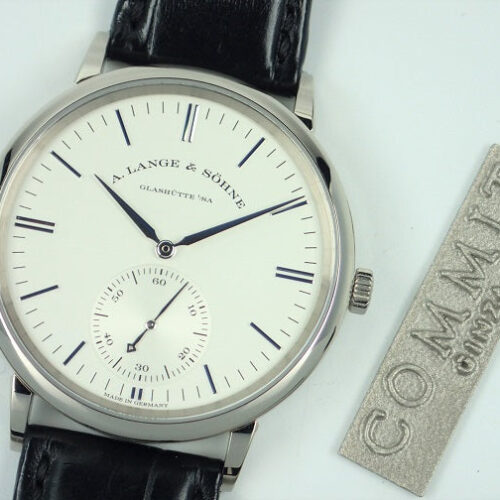 A.ランゲ＆ゾーネ サクソニア Ref.380.027 シルバー文字盤 中古 saxonia-5 商品画像1