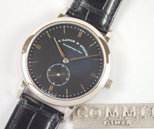 A.ランゲ&ゾーネ サクソニア Ref.215.029 ブラック文字盤 中古 saxonia 商品画像1