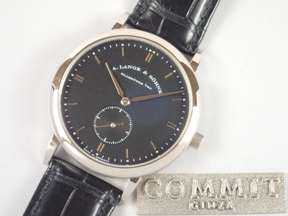 A.ランゲ&ゾーネ サクソニア Ref.215.029 ブラック文字盤 中古 saxonia 商品画像1