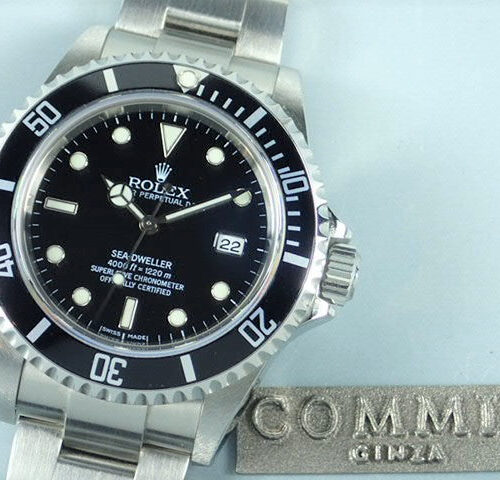 ロレックス シードゥエラー Ref.16600 ブラック文字盤 中古 sea-dweller-29 商品画像1