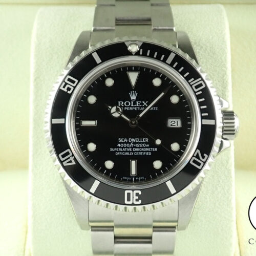 ロレックス シードゥエラー Ref.16600 ステンレススチール ブラック文字盤 商品画像1