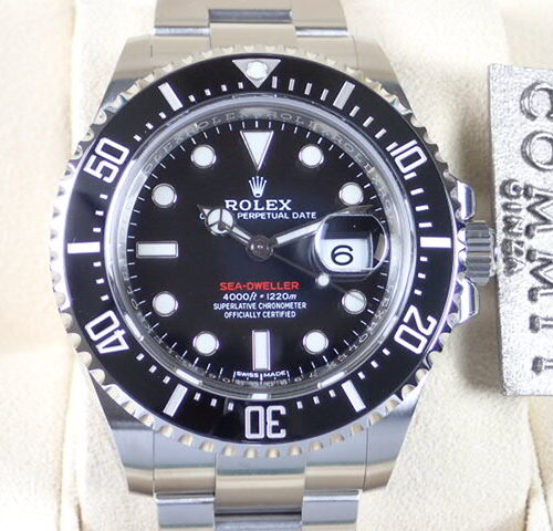 ロレックス シードゥエラー Ref.126600 ブラック文字盤 未使用 sea-dweller-14 商品画像1