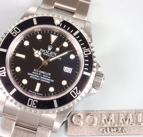 ロレックス シードゥエラー Ref.16600 ブラック文字盤 中古 sea-dweller-16 商品画像1