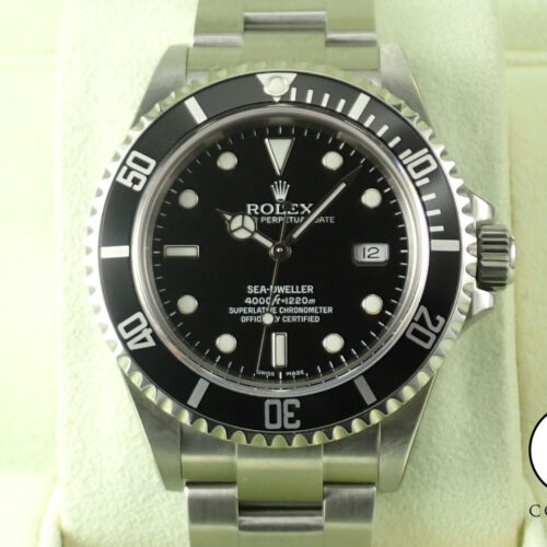 ロレックス シードゥエラー Ref.16600 ステンレススチール ブラック文字盤 商品画像1