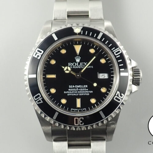 ロレックス シードゥエラー Ref.16600 ステンレススチール ブラック文字盤 商品画像1