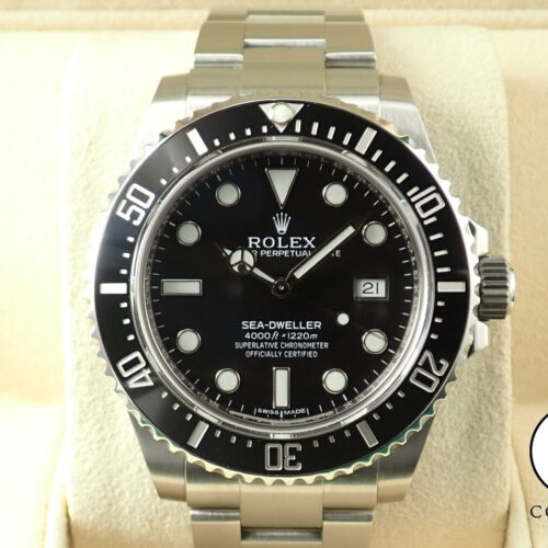 ロレックス シードゥエラー 4000 Ref.116600 ステンレススチール ブラック文字盤 商品画像1