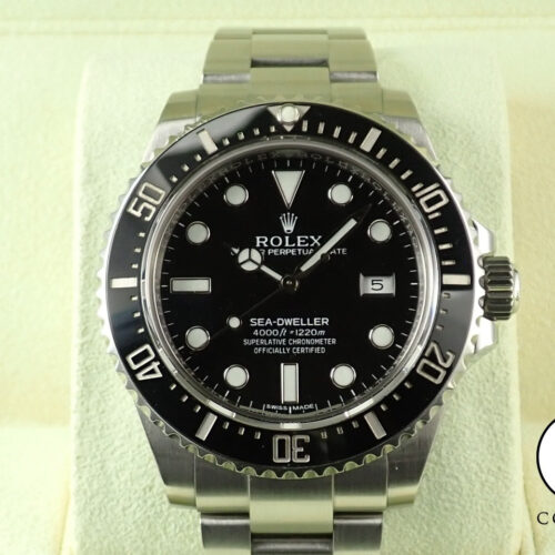 ロレックス シードゥエラー 4000 Ref.116600 ステンレススチール ブラック文字盤 商品画像1