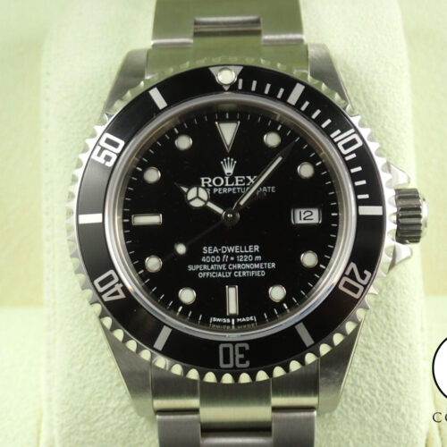ロレックス シードゥエラー Ref.16600 ステンレススチール ブラック文字盤 商品画像1