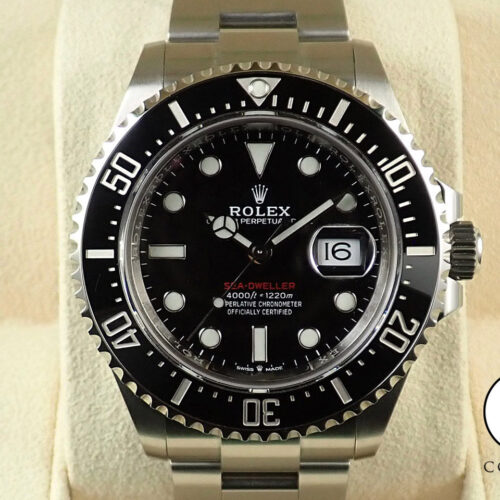 ロレックス シードゥエラー Ref.126600 ステンレススチール ブラック文字盤 商品画像1