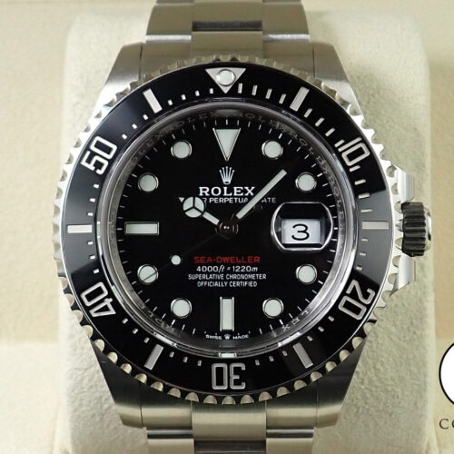 ロレックス シードゥエラー Ref.126600 ステンレススチール ブラック文字盤 商品画像1