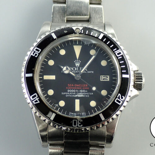 ロレックス シードゥエラー Ref.1665 ステンレススチール ブラック文字盤 商品画像1