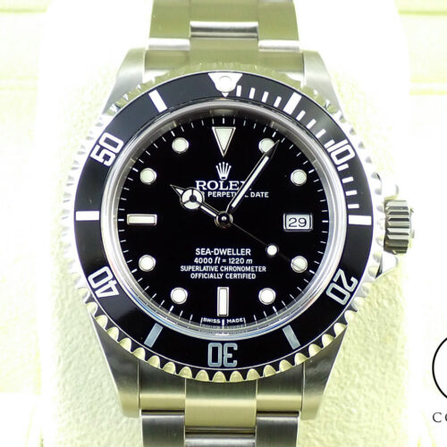 ロレックス シードゥエラー Ref.16600 ステンレススチール ブラック文字盤 商品画像1
