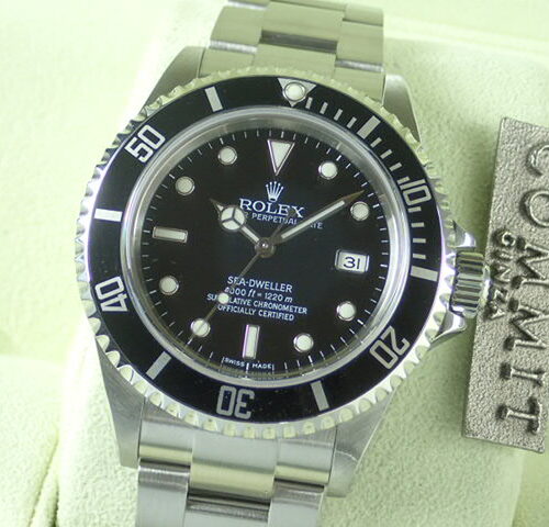 ロレックス シードゥエラー Ref.16600 ブラック文字盤 中古 sea-dweller-24 商品画像1
