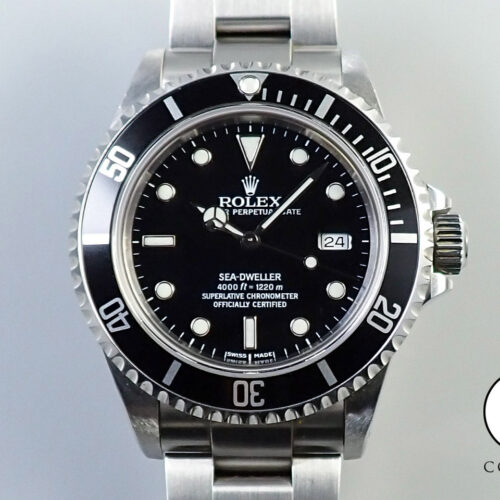 ロレックス シードゥエラー Ref.16600 ステンレススチール ブラック文字盤 商品画像1