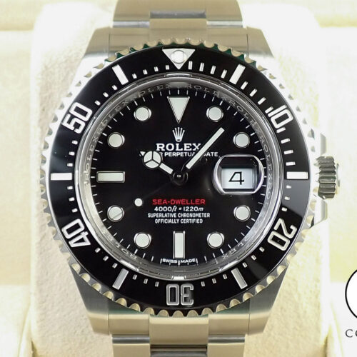 ロレックス シードゥエラー Ref.126600 ステンレススチール ブラック文字盤 商品画像1