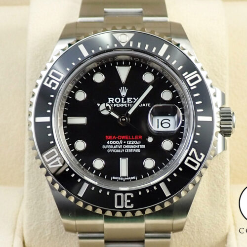 ロレックス シードゥエラー Ref.126600 ステンレススチール ブラック文字盤 商品画像1