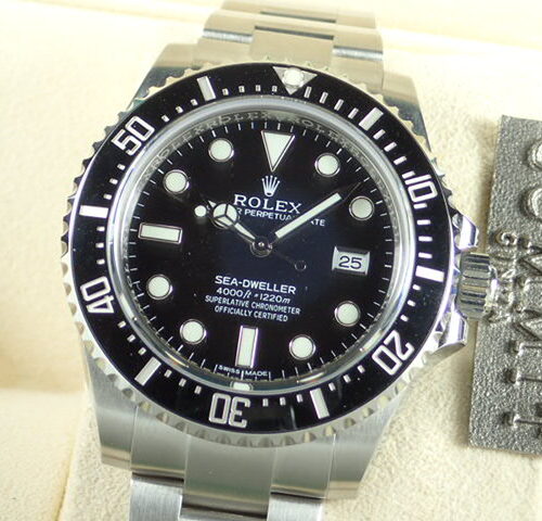 ロレックス シードゥエラー Ref.116600 ブラック文字盤 未使用 sea-dweller-27 商品画像1