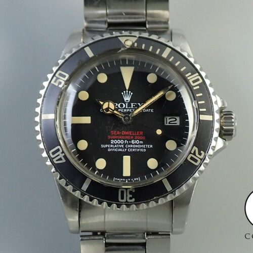 ロレックス シードゥエラー Ref.1665 ステンレススチール ブラック文字盤 商品画像1