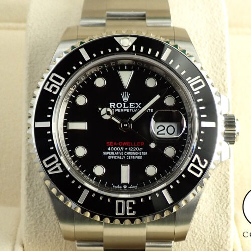 ロレックス シードゥエラー Ref.126600 ステンレススチール ブラック文字盤 商品画像1