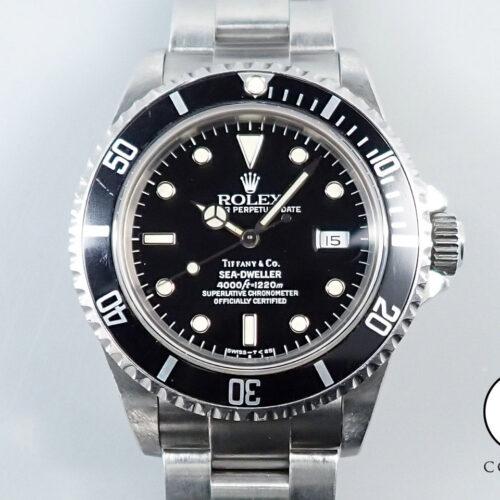 ロレックス シードゥエラー Ref.16600 ステンレススチール ブラック文字盤 商品画像1