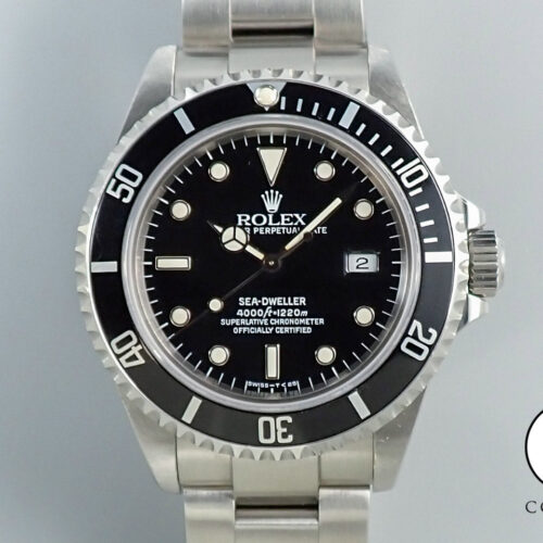 ロレックス シードゥエラー Ref.16600 ステンレススチール ブラック文字盤 商品画像1