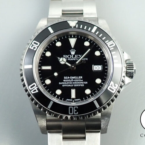 ロレックス シードゥエラー Ref.16600 ステンレススチール ブラック文字盤 商品画像1