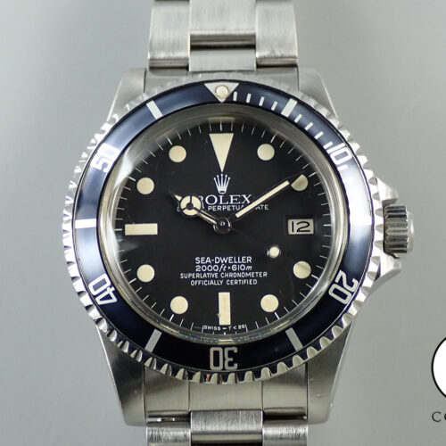 ロレックス シードゥエラー Ref.1665 ステンレススチール ブラック文字盤 商品画像1