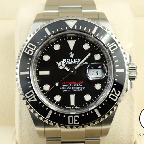 ロレックス シードゥエラー Ref.126600 ステンレススチール ブラック文字盤 商品画像1