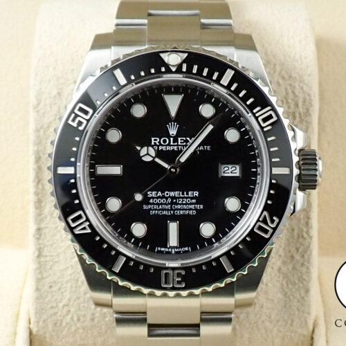 ロレックス シードゥエラー 4000 Ref.116600 ステンレススチール ブラック文字盤 商品画像1