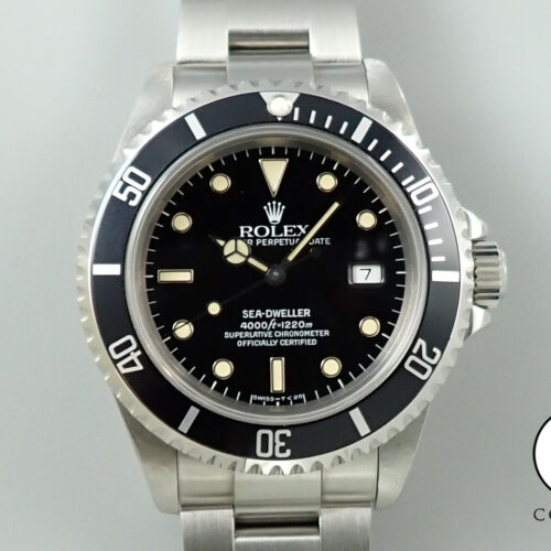 ロレックス シードゥエラー Ref.16600 ステンレススチール ブラック文字盤 商品画像1