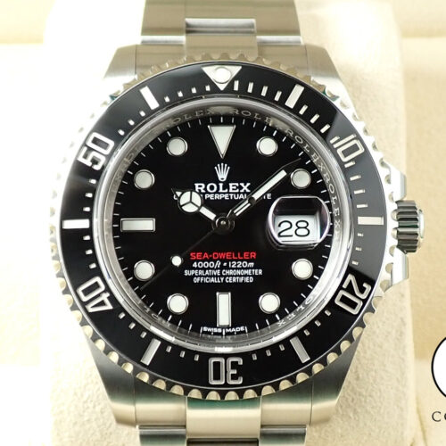ロレックス シードゥエラー Ref.126600 ステンレススチール ブラック文字盤 商品画像1