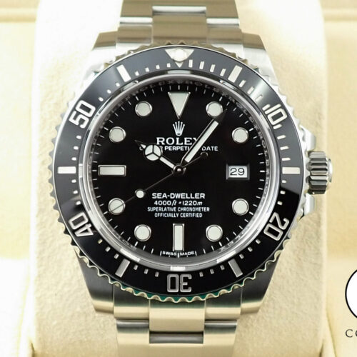 ロレックス シードゥエラー 4000 Ref.116600 ステンレススチール ブラック文字盤 商品画像1