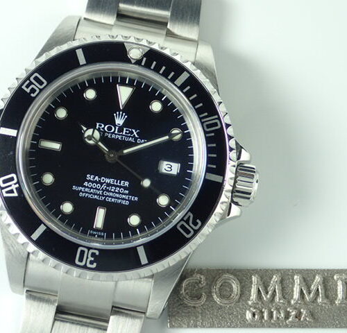 ロレックス シードゥエラー Ref.16600 ブラック文字盤 中古 sea-dweller-34 商品画像1