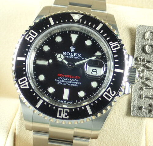 ロレックス シードゥエラー Ref.126600 ブラック文字盤 美品 sea-dweller-35 商品画像1