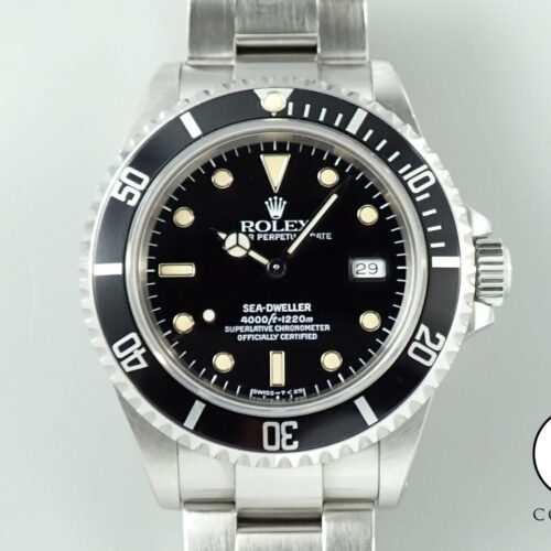 ロレックス シードゥエラー Ref.16600 ステンレススチール ブラック文字盤 商品画像1